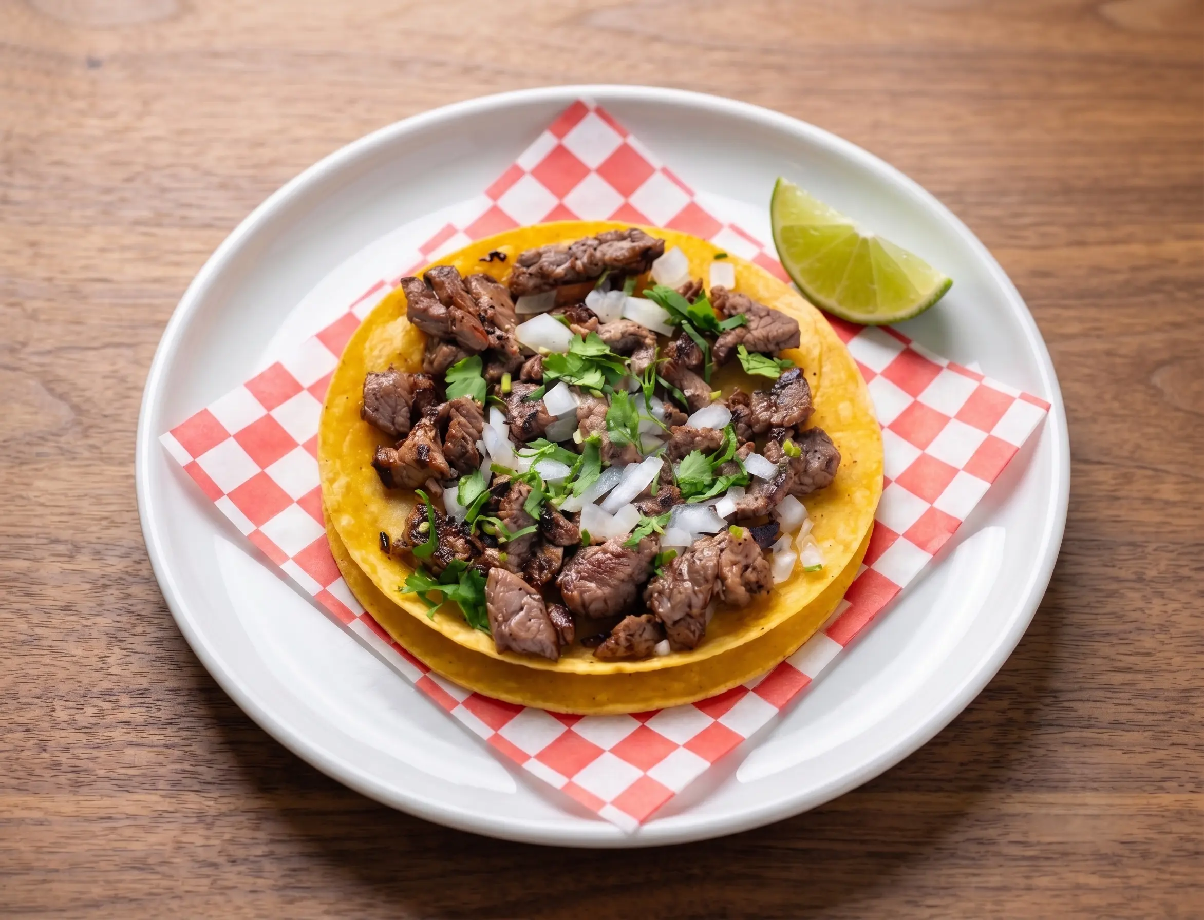 Carne asada tacos at Taco Loco in London, Ontario
